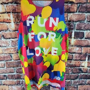 NEW BALANCE NYRR Pride Running Singlet Men's Large